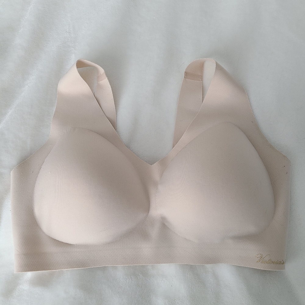 VICTORIA'S SECRET Nude Soft Lounge Bra - L